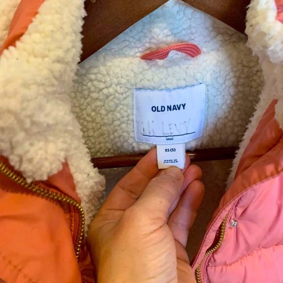 Pink/Coral Puffer Winter Coat to Keep Her Cozy! - Picture 5 of 7